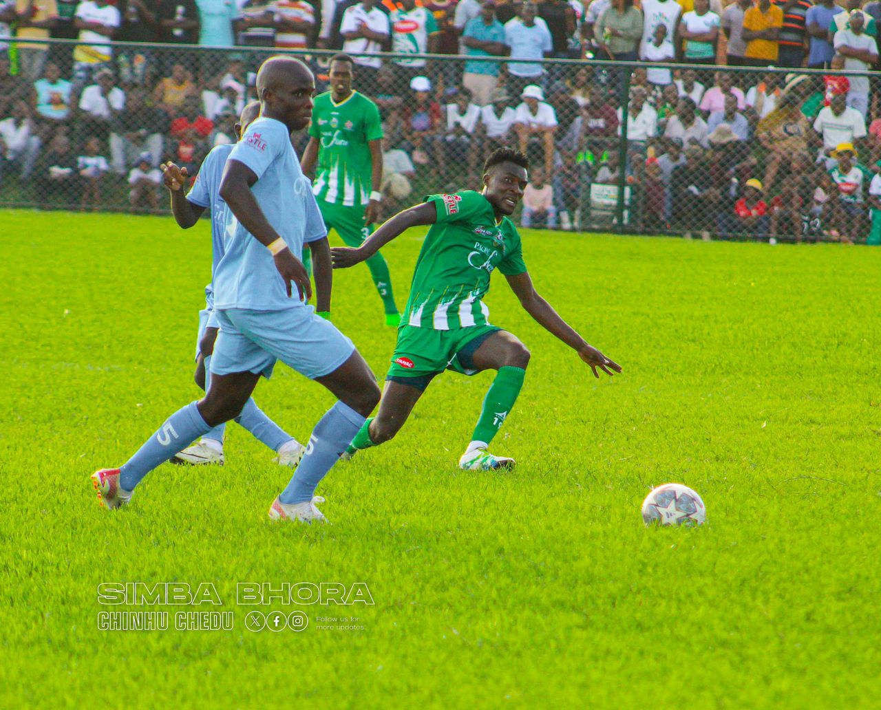 Simba Bhora 1 - 1 Greenfuel FC