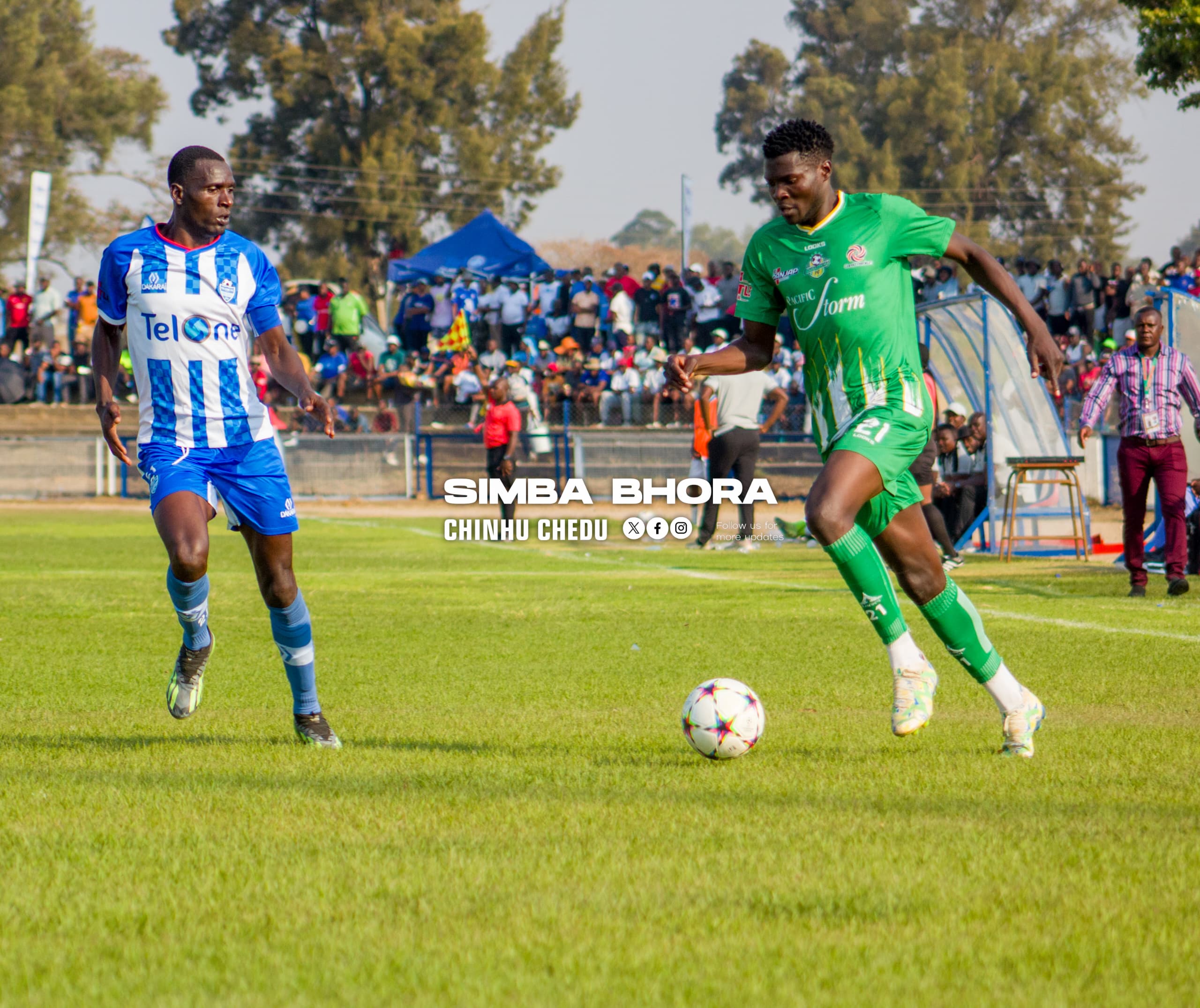 Telone FC 1 - 2 Simba Bhora